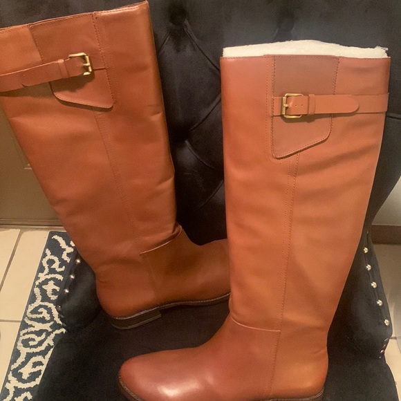 New leather INC Women boots - Picture 1 of 4